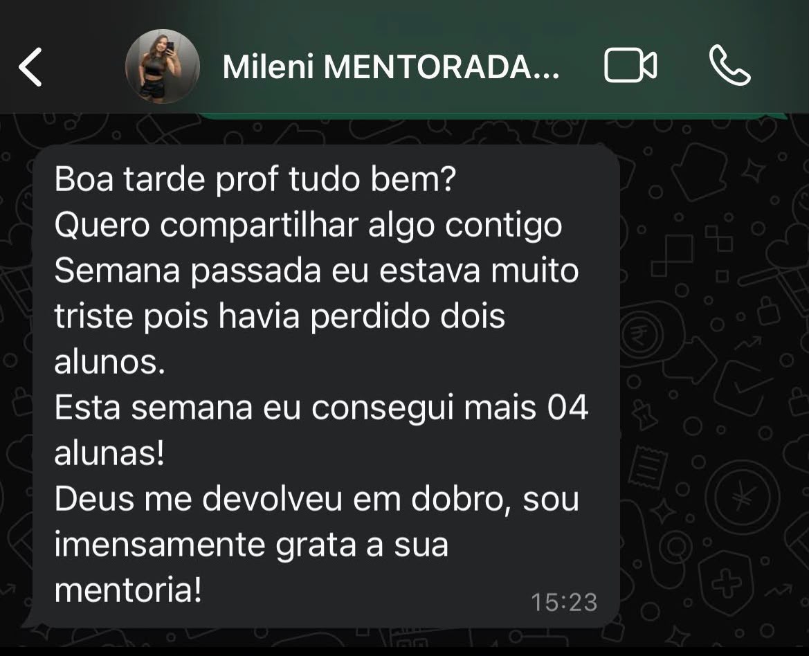 Depoimento de aluno 4