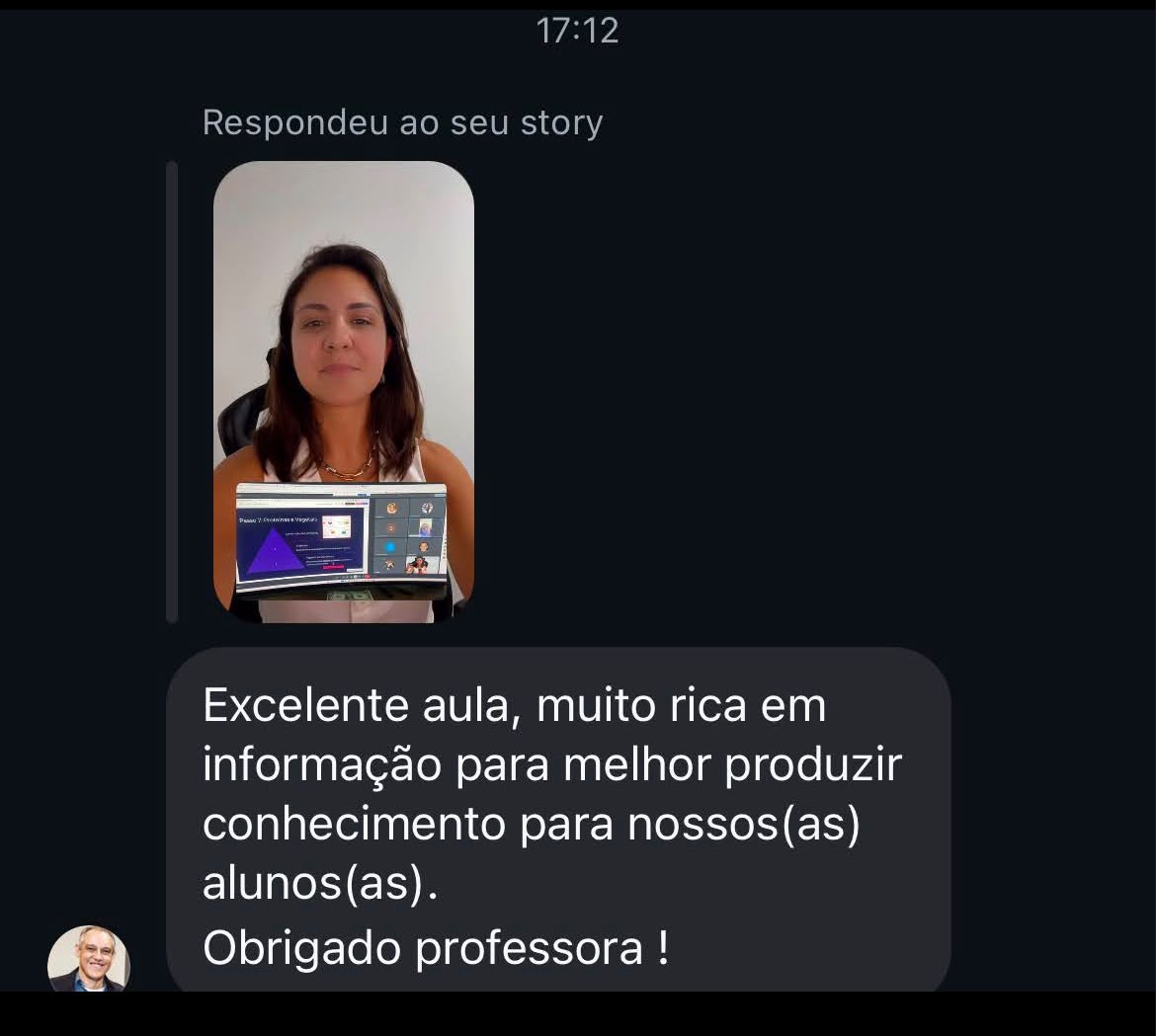 Depoimento de aluno 7